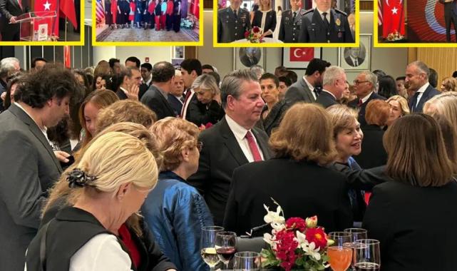 Türkevi’ndeki 29 Ekim resepsiyonuna yoğun katılım