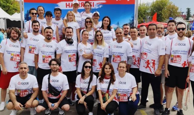 ÜÇGE de ‘Eker I Run Koşusu’nda iyilik peşinde koştu