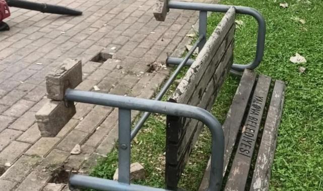 Yalova’da vandallar iş başında!
