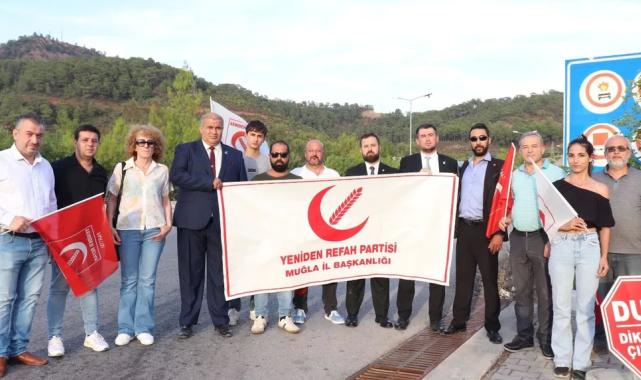 Yeniden Refah Muğla’dan Göcek Tüneli zamlarına tepki