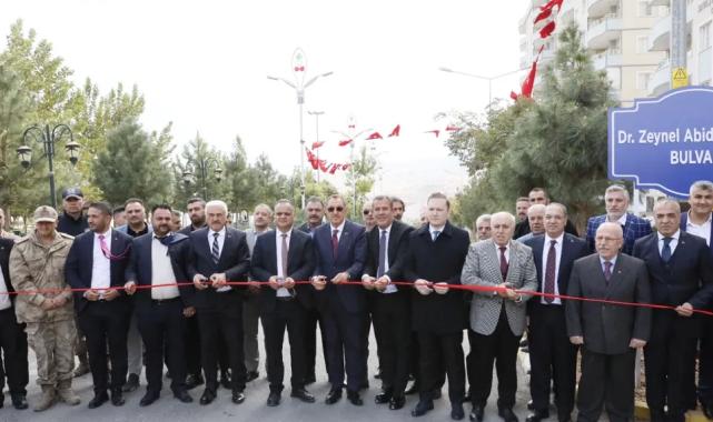 Yeşilli ‘de Zeynelabidin Erdem ve M.Emin Demir Bulvarı törenle açıldı