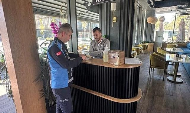 Zabıta Ekipleri Kafeleri Mercek Altına Aldı
