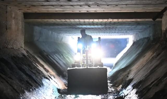 45 yıldır temizlenmiyordu! Tabak Deresi’ndeki çalışmalarda sona yaklaşıldı