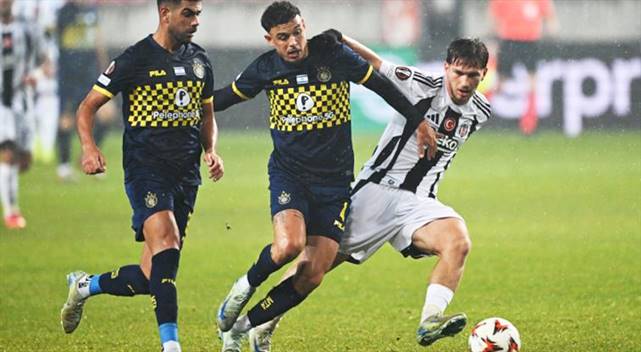 Beşiktaş 1-3 Maccabi Tel Aviv (Maç Sonucu) Kartal ağır yara aldı!
