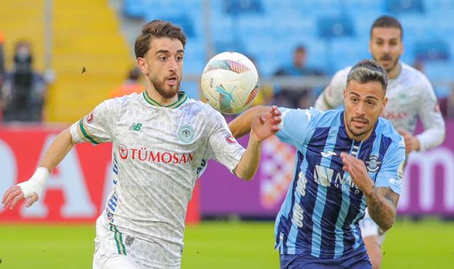 Adana Demirspor 0-1 Tümosan Konyaspor (Maç Sonucu) Konya Adana’da tek attı 3 puan aldı!