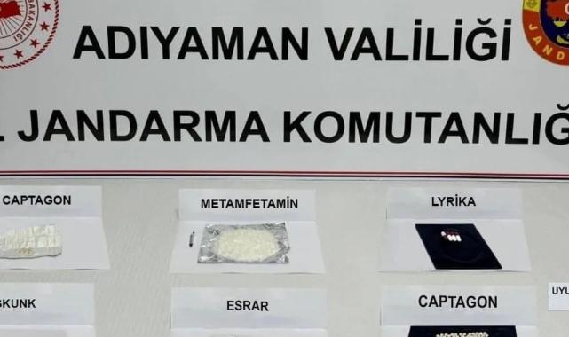 Adıyaman’da uyuşturucu operasyonu
