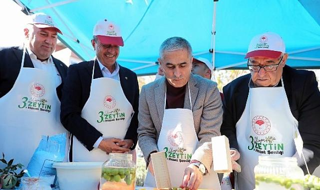 Aliağa’da 3. Zeytin Hasat Şenliği Düzenlendi