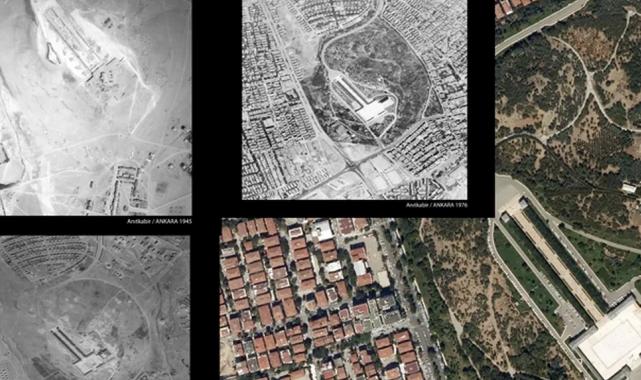 Anıtkabir ve çevresinin 79 yıllık değişimi