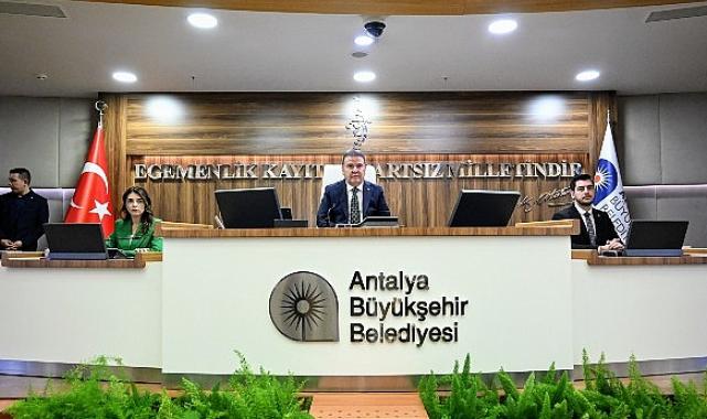 Antalya Büyükşehir Belediyesi’nin 2025 yılı tahmini bütçesi 39 milyar TL