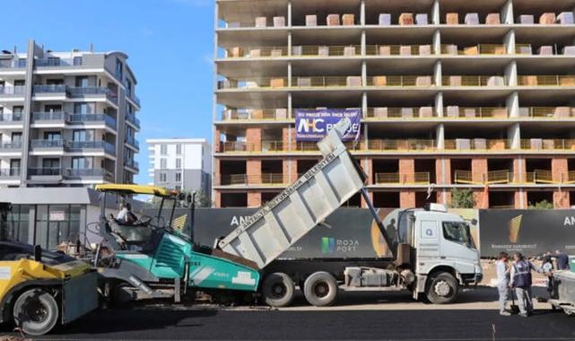 Antalya Büyükşehir’den altyapı çalışması