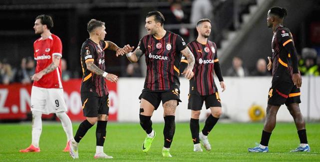 AZ Alkmaar 1-1 Galatasaray (Maç Sonucu) Aslan Alkmaar’dan bir puanla dönüyor