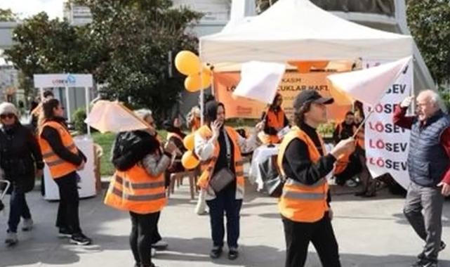 Bakırköy’de Lösemiye farkındalık etkinliği