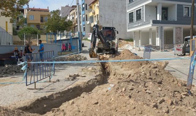Balıkesir Ayvalık’ta yılların sorununa BASKİ’den kalıcı çözüm