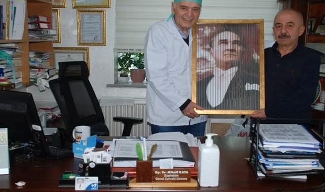 Başhekim Kaya’ya anlamlı ziyaret