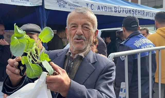 Başkan Çerçioğlu Koçarlılı Vatandaşları Ata Tohumu Fideleriyle Buluşturdu