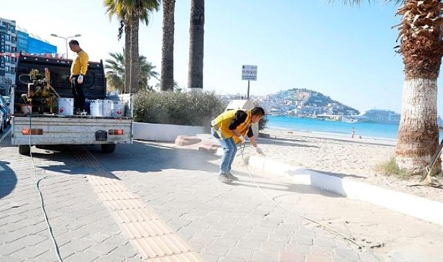 Başkan Çerçioğlu’nun çalışmaları ile Kuşadası daha modern bir kent haline geliyor