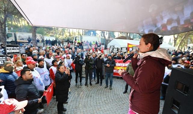 Başkan Sengel’den tahliye kararı sonrası gelen mesajı: Buradayız!