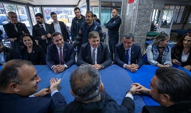 Başkan Tugay Atatürk için düzenlenen hayır yemeğine katıldı