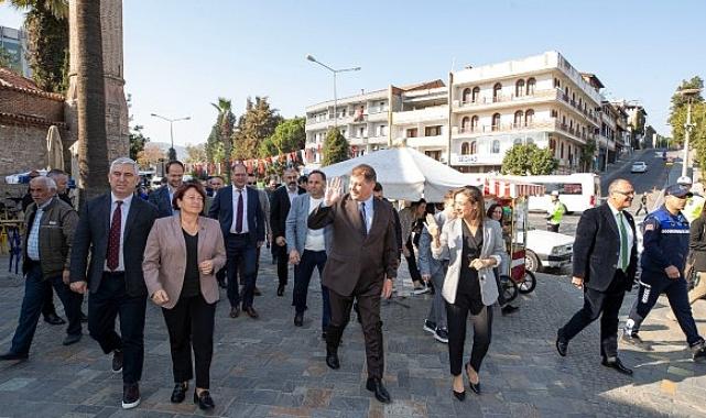 Başkan Tugay’dan Selçuk turu “Efes Selçuk tarihine geçecek en güzel dönemlerden biri olacak”