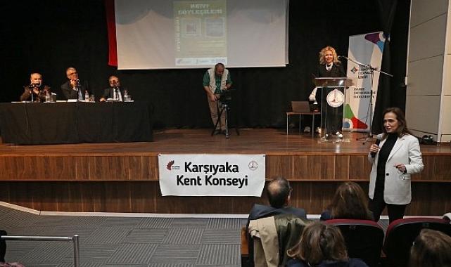 Başkan Ünsal, Kent Söyleşileri’ne konuk oldu: “Karşıyakalı olmak ayrıcalıktır”