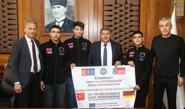 Bayındırlı Öğrenciler Belediye Başkanı Davut Sakarsu’yu Ziyaret Etti