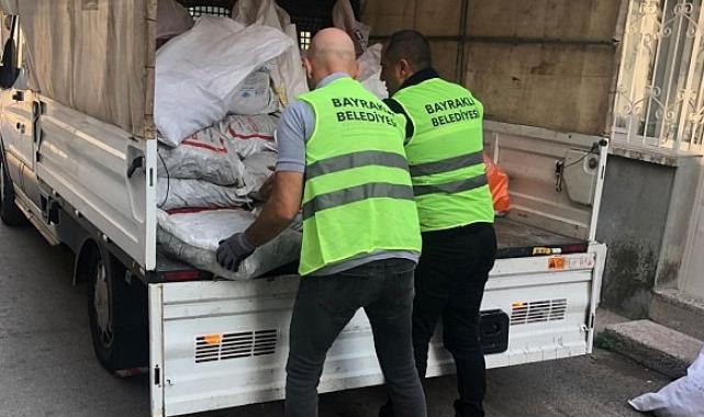 Bayraklı Belediyesinden yakacak desteği