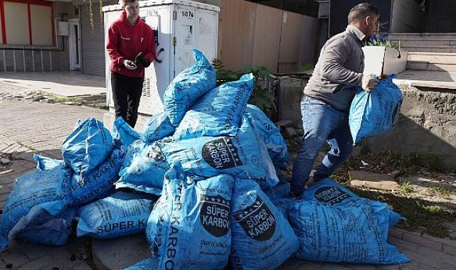 Beylikdüzü Belediyesi’nden yakacak yardımı