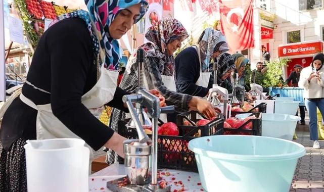 Bilecik nar şenliği ile renklendi