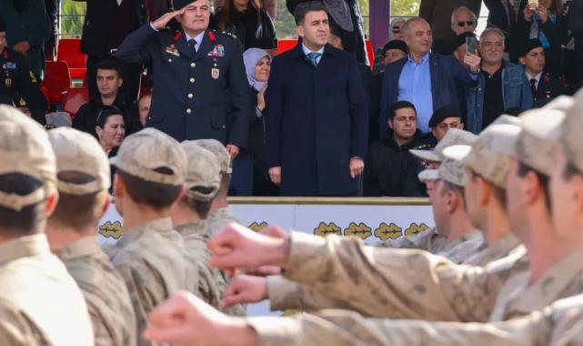 Bilecik Valisi askerlerin yemin törenine katıldı