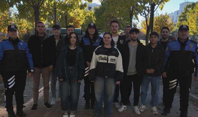 Bingöl polisinden kanser tedavisi gören öğrenciye moral