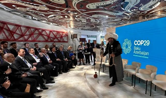 BM İklim Değişikliği Zirvesinde temsili Nasreddin Hoca ile Konya tanıtımı yapıldı