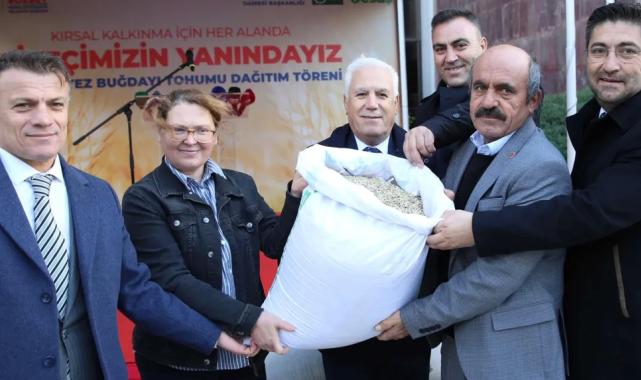 Bursa Büyükşehir’den çiftçilere destek