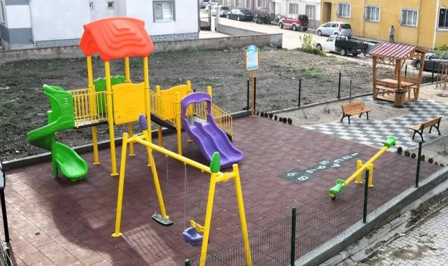 Bursa Mustafakemalpaşa’da çocuklara yeni park