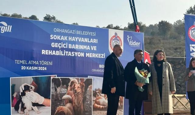 Bursa Orhangazi’de ‘Sokak Hayvanları Rehabilitasyonu’ için temel atıldı