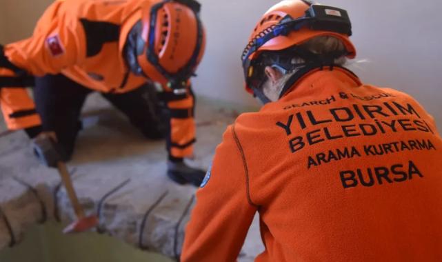 Bursa Yıldırım’da ‘Deprem’ Tatbikatı