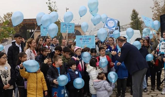 Bursa’da diyabete mavi balonlu farkındalık