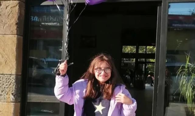 Bursa’da minik Nehir’e renkli doğum günü