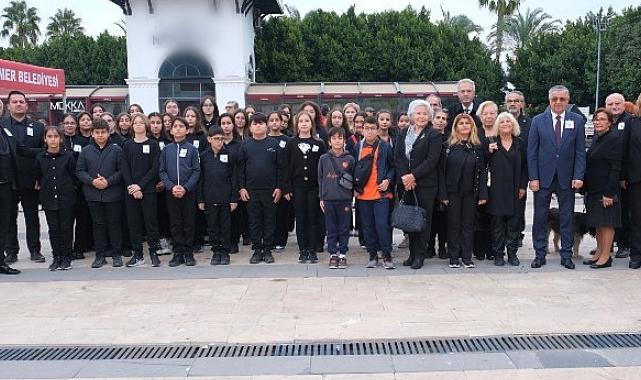 Büyük Önder Mustafa Kemal Atatürk Kemer’de anıldı