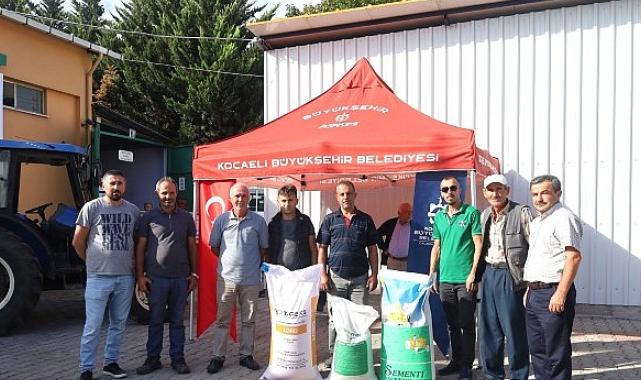 Büyükşehir, 100 bin dekar tarla arazisini destekledi