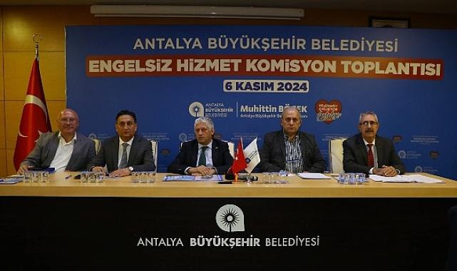 Büyükşehir Engelsiz Hizmet Komisyonu toplandı