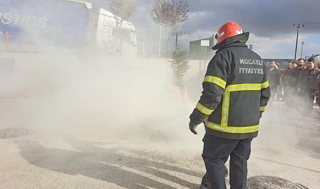 Büyükşehir İtfaiyesi’nde eğitimler tam gaz