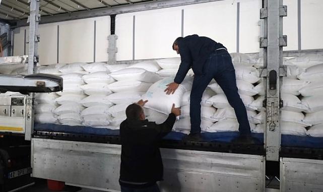 Büyükşehir’den 169 ton arı yemi desteği