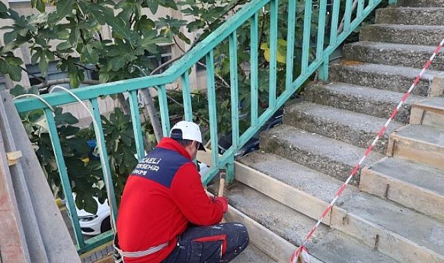 Büyükşehir’den Kuruçeşme SGK üst geçidine tadilat