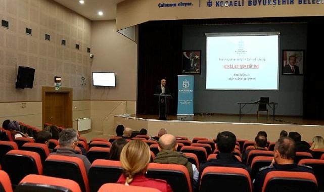 Büyükşehir’den şef ve amirlere eğitim