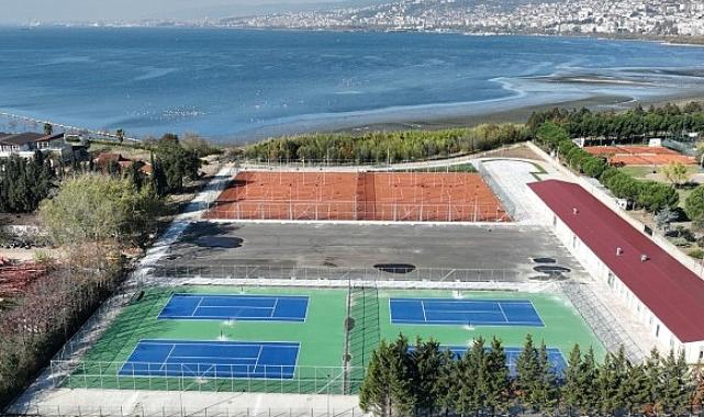 Büyükşehir’in İzmit Tenis Merkezinde sona doğru