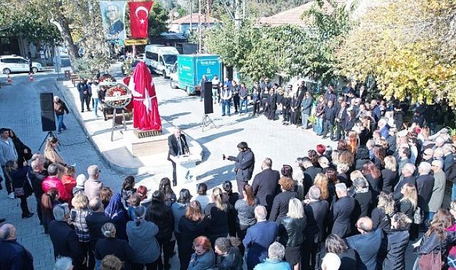 Çamlı’ya Ata’nın Yeni Heykeli Dikildi