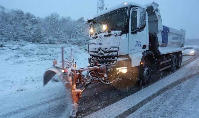 Canik’te Karla Etkin Mücadele