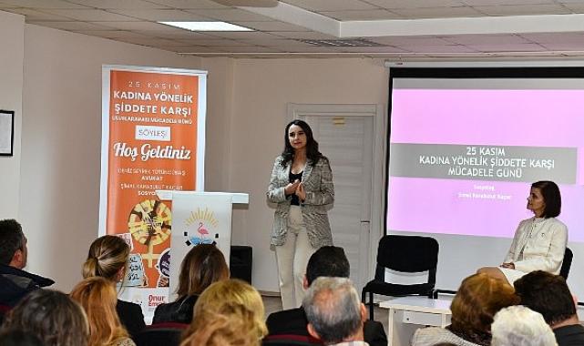 Çiğli Belediyesi’nden Kadına Yönelik Şiddetle Mücadele ve Farkındalık Söyleşisi
