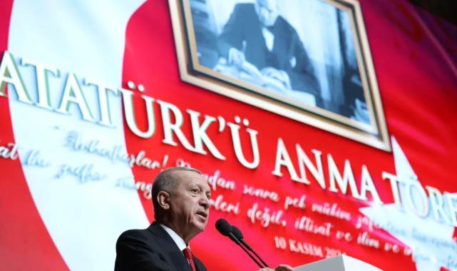 Cumhurbaşkanı Erdoğan: Beraberliği bozacak her söz ve eylem Mustafa Kemal’in emanetine ihanettir!