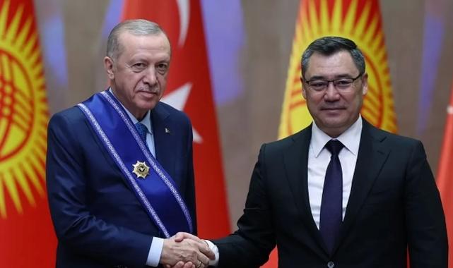 Cumhurbaşkanı Erdoğan’a Manas Nişanı!